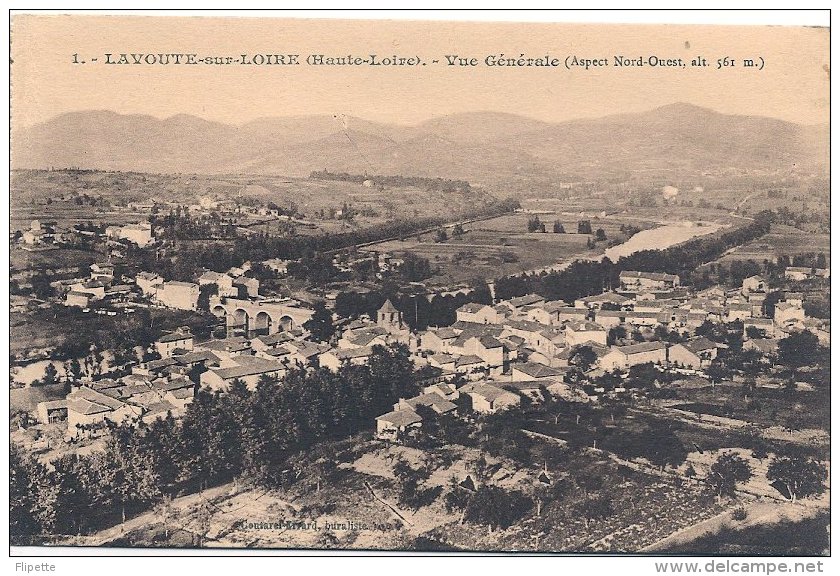 L50B_507 - Lavoûte-sur-Loire - 1 Vue Générale (Aspect Nord-ouest) - Autres & Non Classés