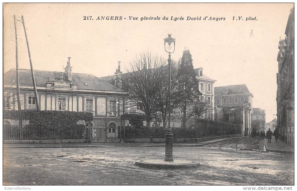 Angers    49    Enseignement    Lycée David D'Angers    (voir Scan) - Angers