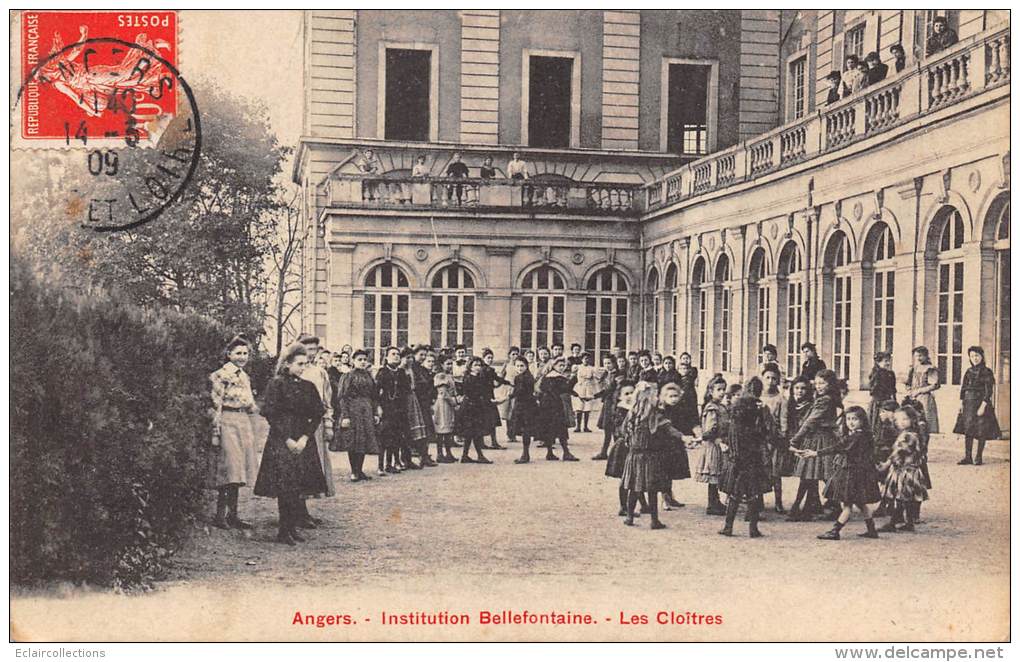 Angers    49    Enseignement  Institution Bellefontaine   Les Cloîtres    (voir Scan) - Angers