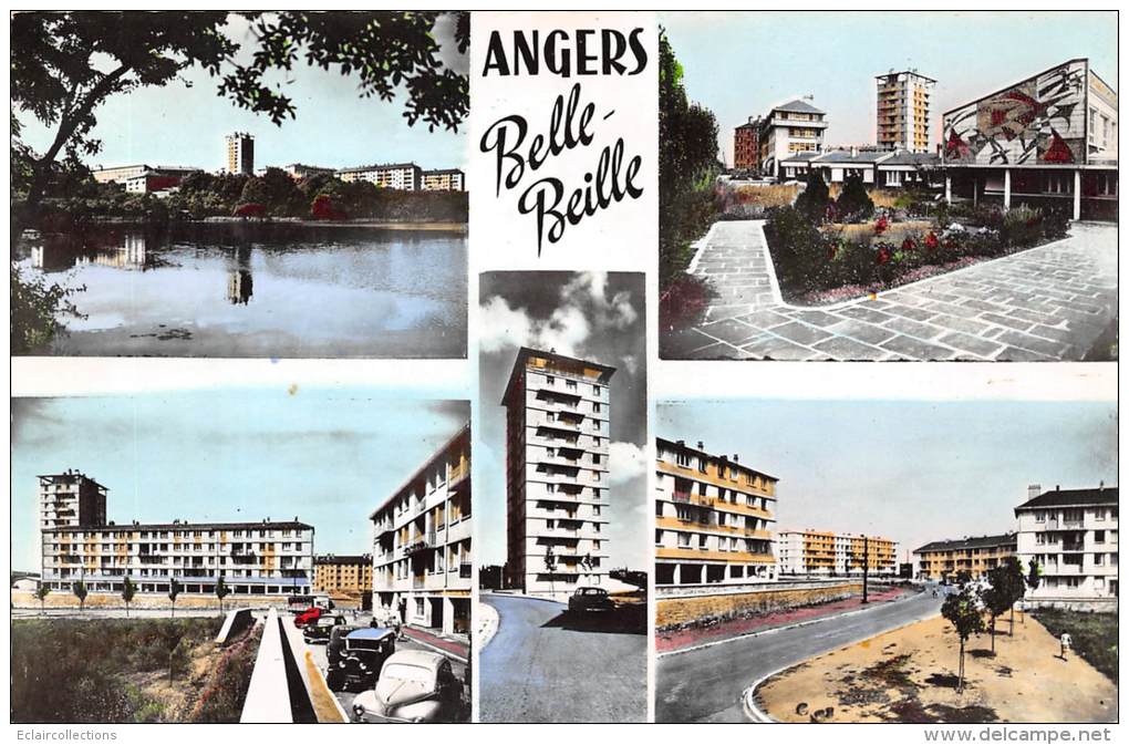 Angers  49 -    Carte Moderne    Quartier Belle  Beille  (voir Scan) - Angers