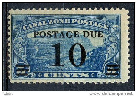 Canal Zone 1929 10 Cent Postage Due Issue #J24 - Canal Zone