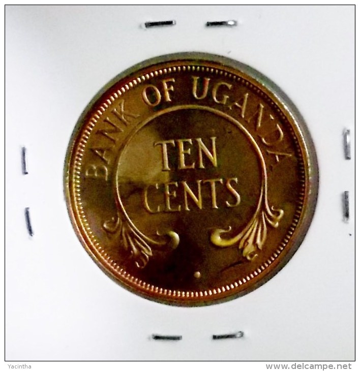 @Y@  Oeganda    Ten  Cents  1966 BU    (2816) - Uganda