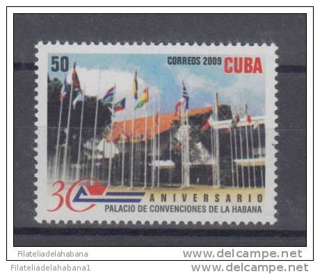 2009.28 CUBA 2009 MNH. 30 ANIV DEL PALACIO DE CONVENCIONES. - Unused Stamps