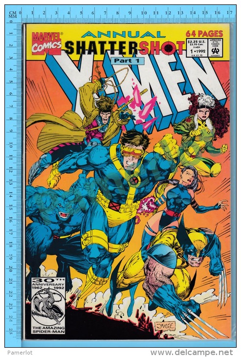 X-men Marvel U.S. BD Comics ( 1992 # 1 " Shatter Shot Part 1!"  ) - Marvel