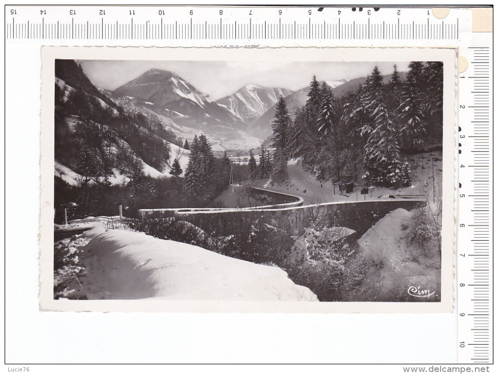 LE CHATELARD      -  Les  Hautes Bauges  Sous La Neige - Le  Pécloz - Le Pointe Des  Arces - Le Chatelard