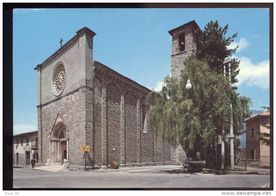 L7217 AMATRICE - CHIESA DI SANT'AGOSTINO - Altri & Non Classificati