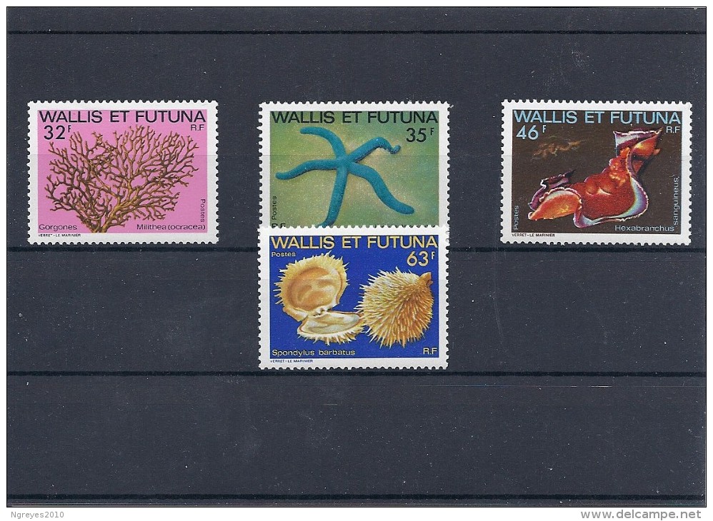 140018618  WALLIS ET  FUTUNA  YVERT  Nº  297/300  **/MNH - Neufs