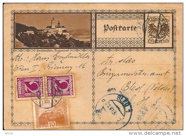 Postcard RA002068 - Austria (Österreich) Burg Forchtenstein Burgenland - Autres & Non Classés