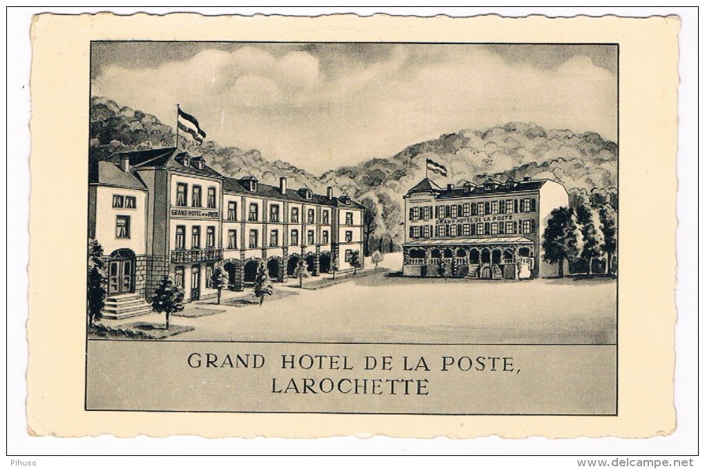 L1545    LAROCHETTE : Grand Hotel De La Poste - Larochette