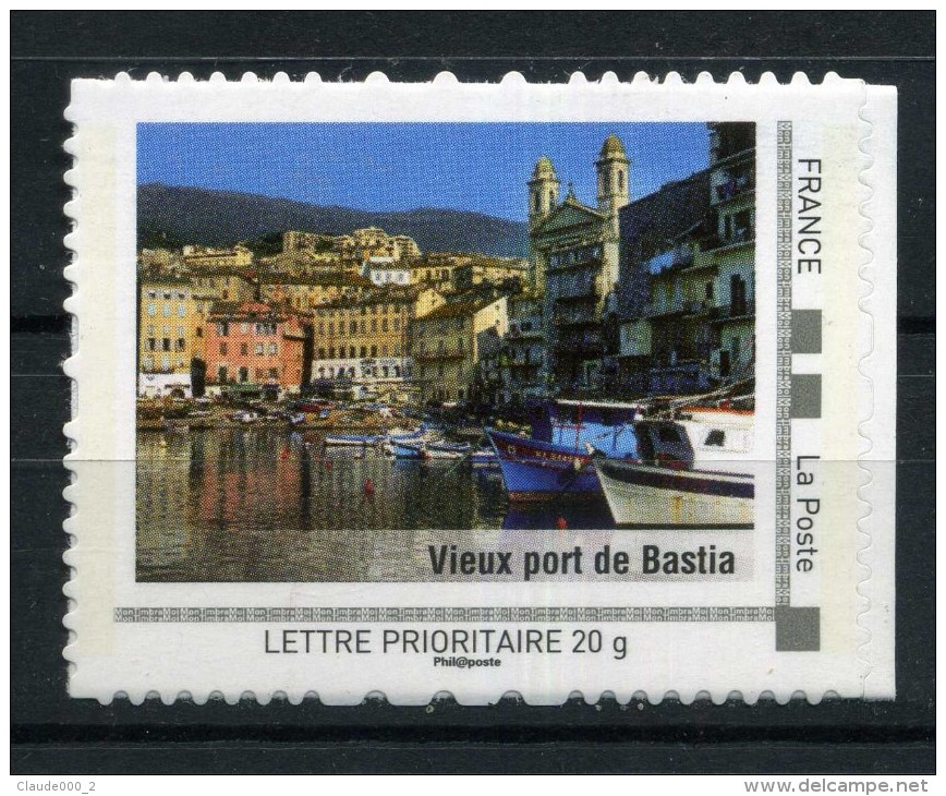 Vieux Port De Bastia .  Adhésif Neuf ** . Collector " LA CORSE "  2009 - Collectors