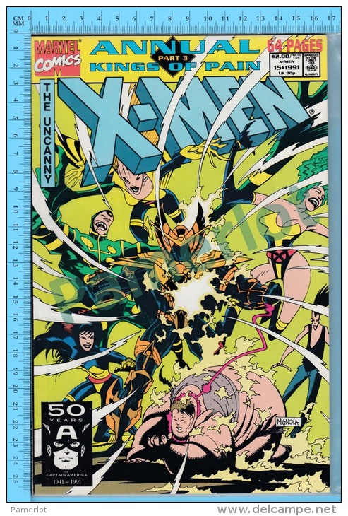 X-Men Marvel Comics. BD  ( 1991 # 15 The Uncanny   ) - Marvel