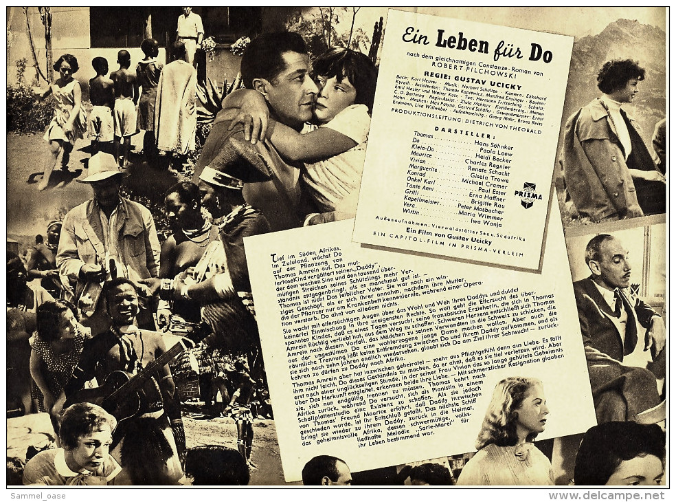 Illustrierte Film-Bühne  -  "Ein Leben Für Do" -  Mit Hans Söhnker  -  Filmprogramm Nr. 2233 Von Ca. 1953 - Revistas