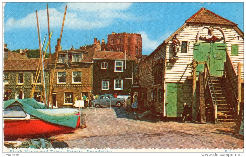 Postcard - Broadstairs Old Lookout & Lifeboat Store, Kent. E.T.500 - Other & Unclassified