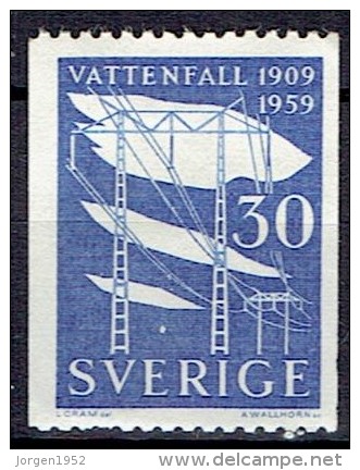 SWEDEN # STAMPS FROM YEAR 1959  STANLEY GIBBONS 407 - Unused Stamps