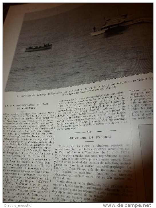 1928 LONDON bombardé;Vin= Drogue ?;Raid Courtnay;ROME Trajan;Lido ANTIBES;Millau;Luzech;Rocamadour;Planches-en-Montagne