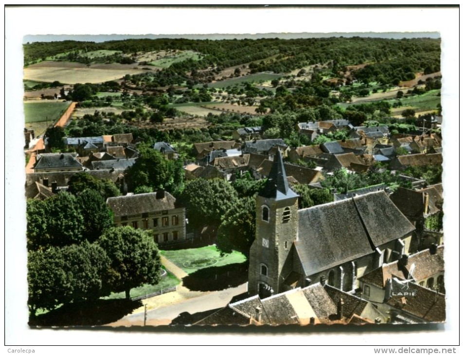 CP - VERON (89) L EGLISE ET LA MAIRIE - Veron