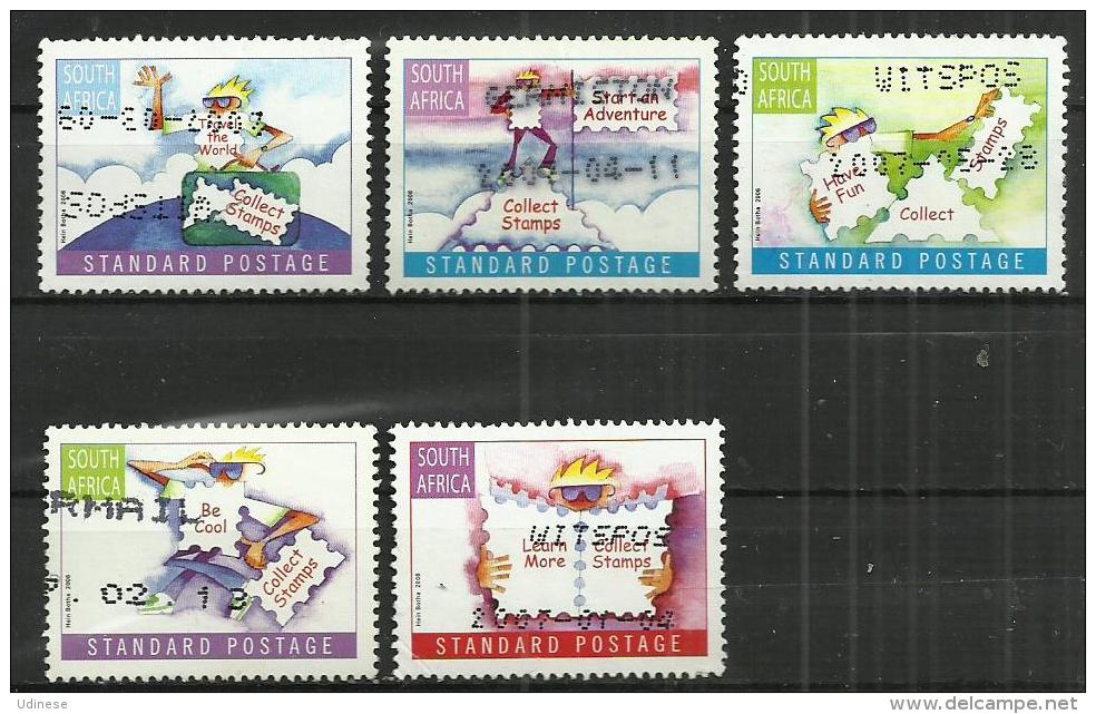 SOUTH AFRICA 2006 - HAVING FUN WITH STAMPS - CPL. SET - USED OBLITERE GESTEMPELT USADO - Oblitérés