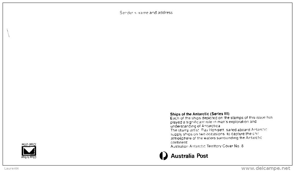 (234) Australia FDC Cover - 1982 - Antarctica Ships - FDC