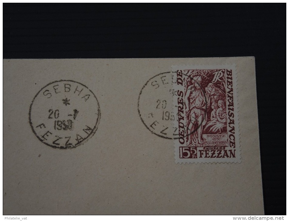 FEZZAN - Rare - N° 54 Sur Lettre 1er Jour 20/07/51- Trés Rare - Enveloppe Vierge - Lot N° 2011 - Briefe U. Dokumente