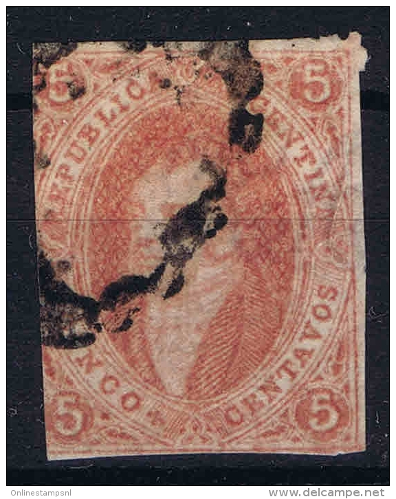 Argentina 1864 Yv Nr  8 Used - Corrientes (1856-1880)