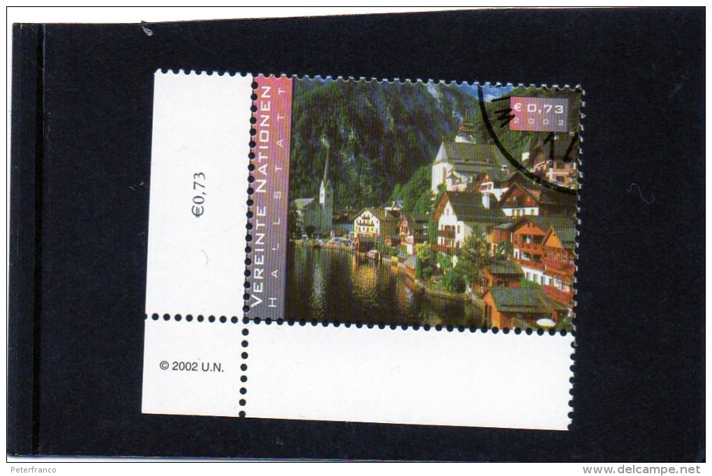 2002 ONU Vienna - Hallstatt - Used Stamps