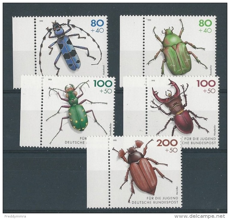 Allemagne: 1497/ 1501 **   Insectes - Autres & Non Classés