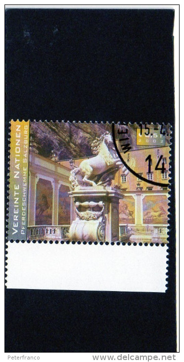 2002  ONU Vienna - Pferdeschwemme Salzburg - Used Stamps