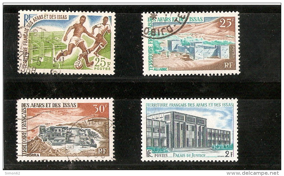 AFAR ET ISSAS N° 334/338/339/344 - Used Stamps