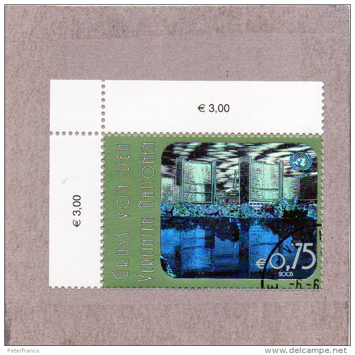 2005  ONU Vienna - Gruss Von Den Vereinten Nationen - Used Stamps