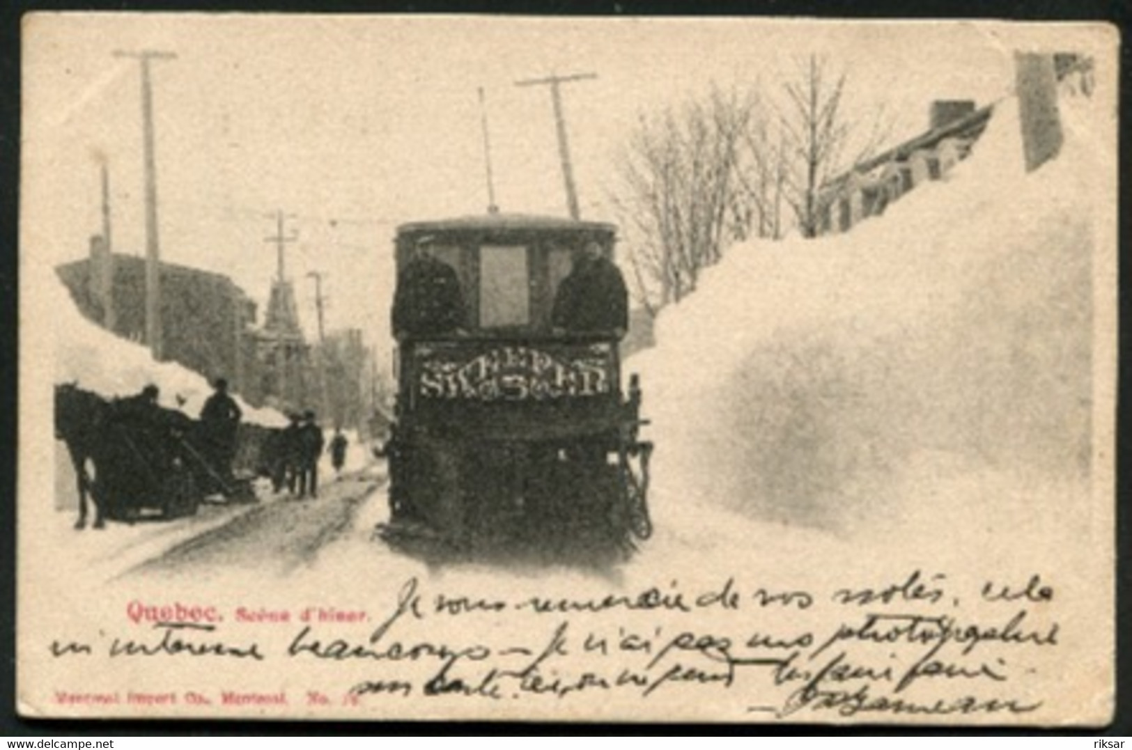 CANADA(QUEBEC) TRAMWAY - Québec - Beauport