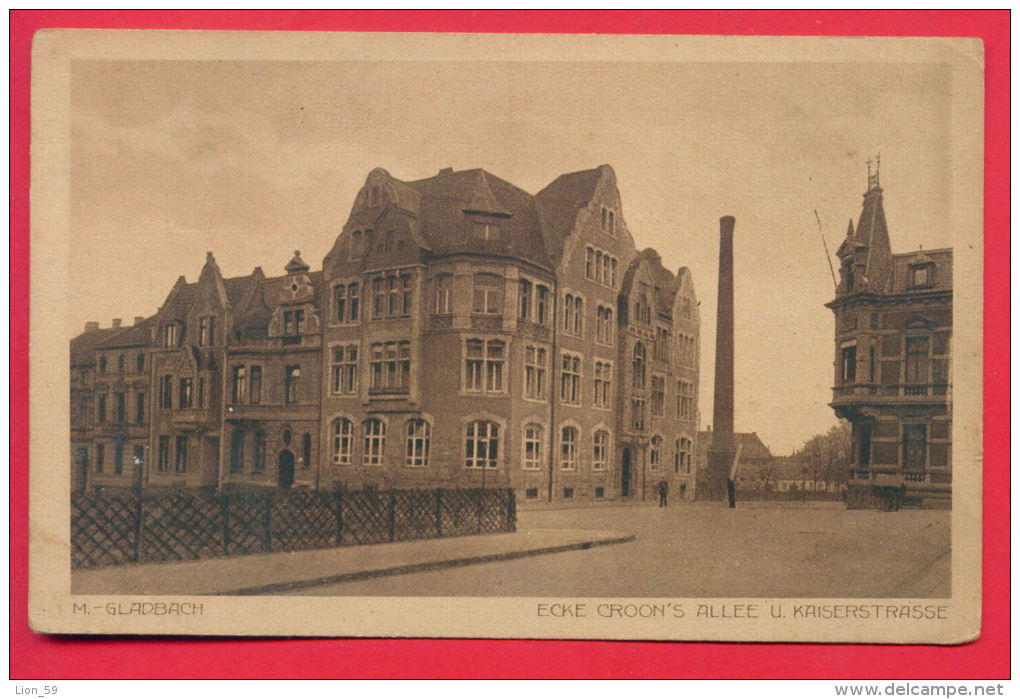 159718 / M.-GLADBACH  ( Mönchengladbach ) - ECKE GROON'S ALLEE U. KAISERSTRASSE - Germany Deutschland Allemagne Germania - Mönchengladbach