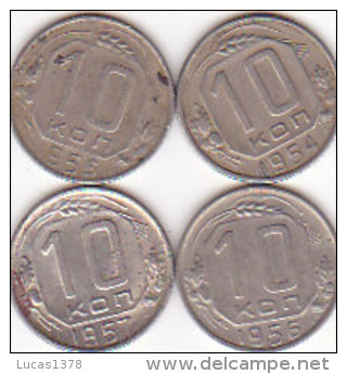 4  X 10 KOPEK / 19541955 1956 1957 - Rusland