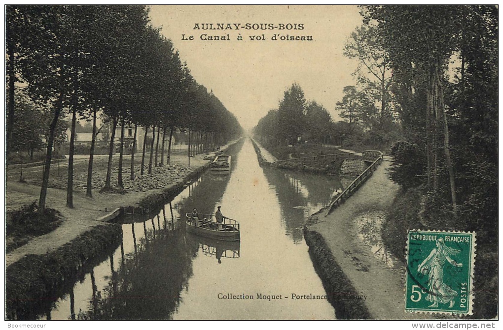 93   AULNAY SOUS BOIS LE CANAL A VOL D'OISEAU - Aulnay Sous Bois