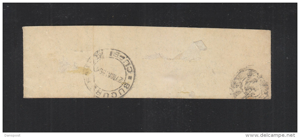 Romania Wrapper 1891 Refused - Briefe U. Dokumente