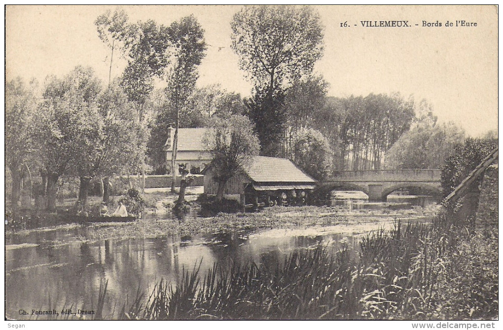 VILLEMEUX   BORDS DE L'EURE - Villemeux-sur-Eure