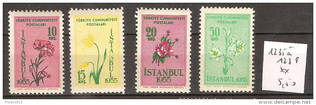 Turquie 1235 à 1238 ** Côte 5.50 € - Nuovi