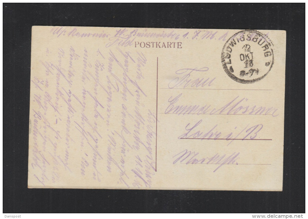 Postkaart Lichtervelde  Beverenstraat 1918 - Lichtervelde