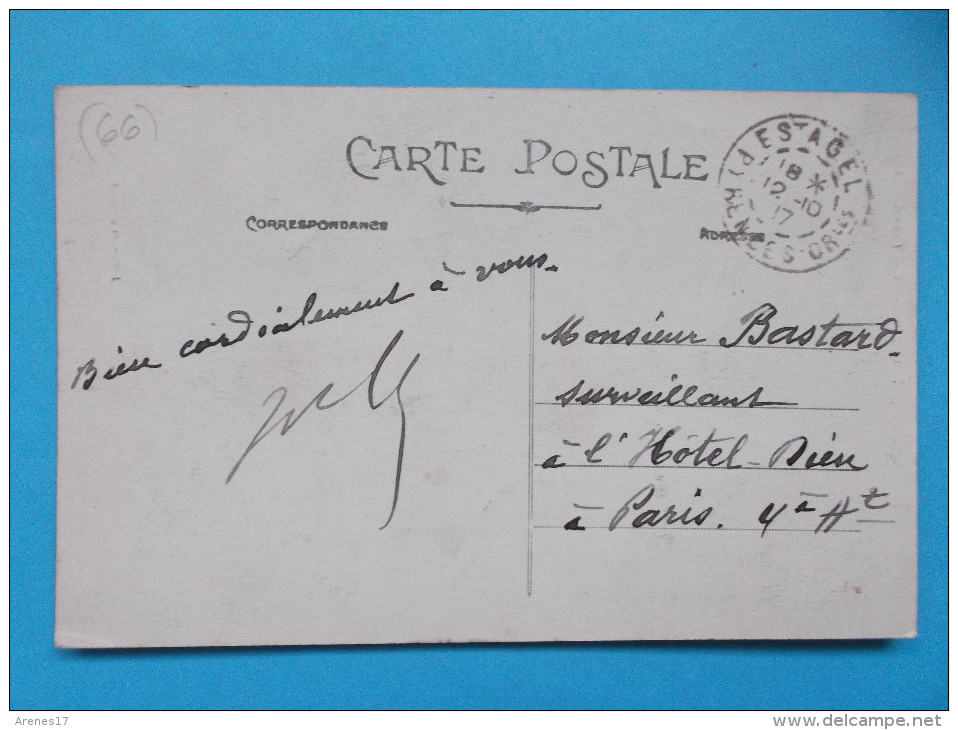 66 : PERPIGNAN : TYPE De CATALANE  : C.P.A.  Carte En Trés Bon état , - Costumes