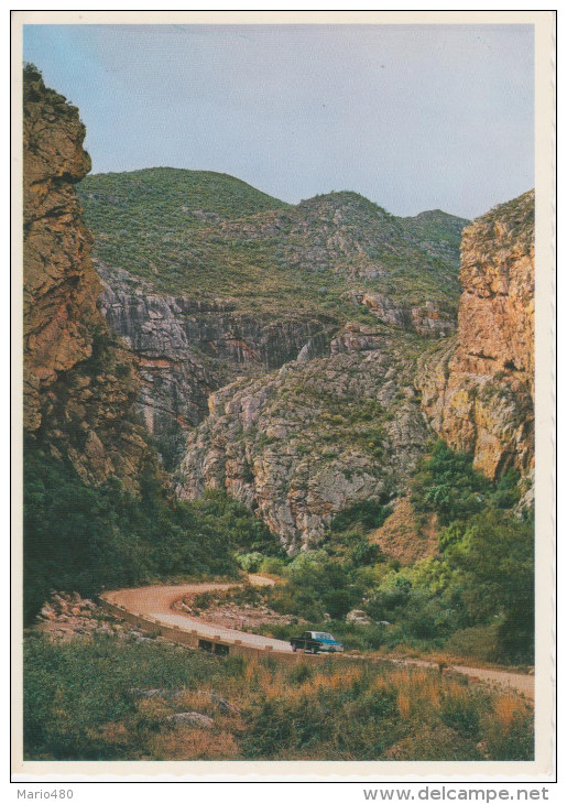 OUDSHOORN   MERINGSPOORT  Spectacular Cutting Through The Swarberg Mountains     (NUOVA) - Sud Africa