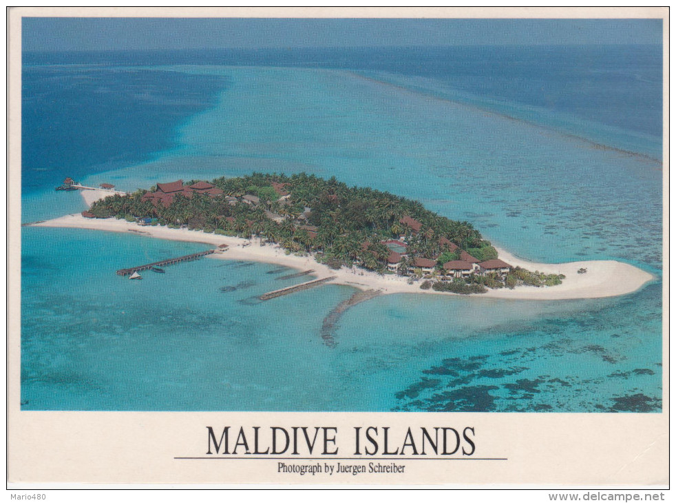 MALDIVES ISLANDS        PHOTOGRAPH  BY  JUERGEN SCHREIBER    MAXI FOTO    (NUOVA) - Maldive