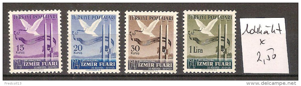 Turquie 1044 àn 1047 * Côte 2.50 € - Unused Stamps