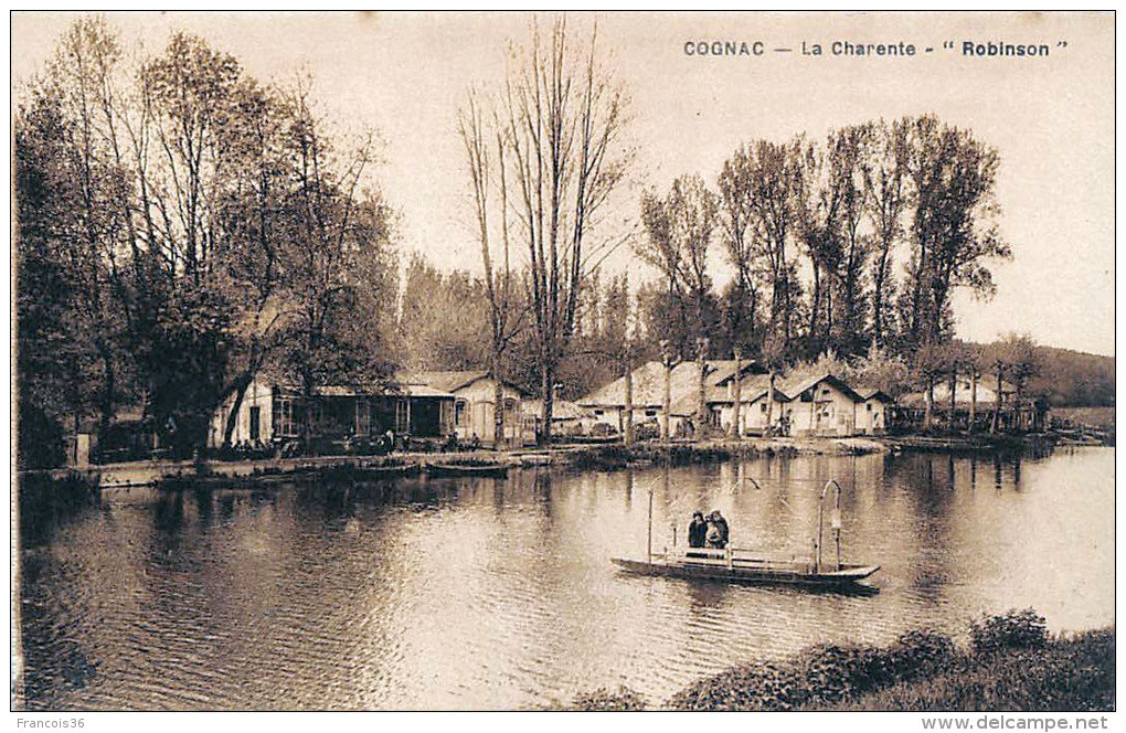 Lot de 47 CPA de COGNAC - 100% scannées - Cartes postales anciennes en très bon état général