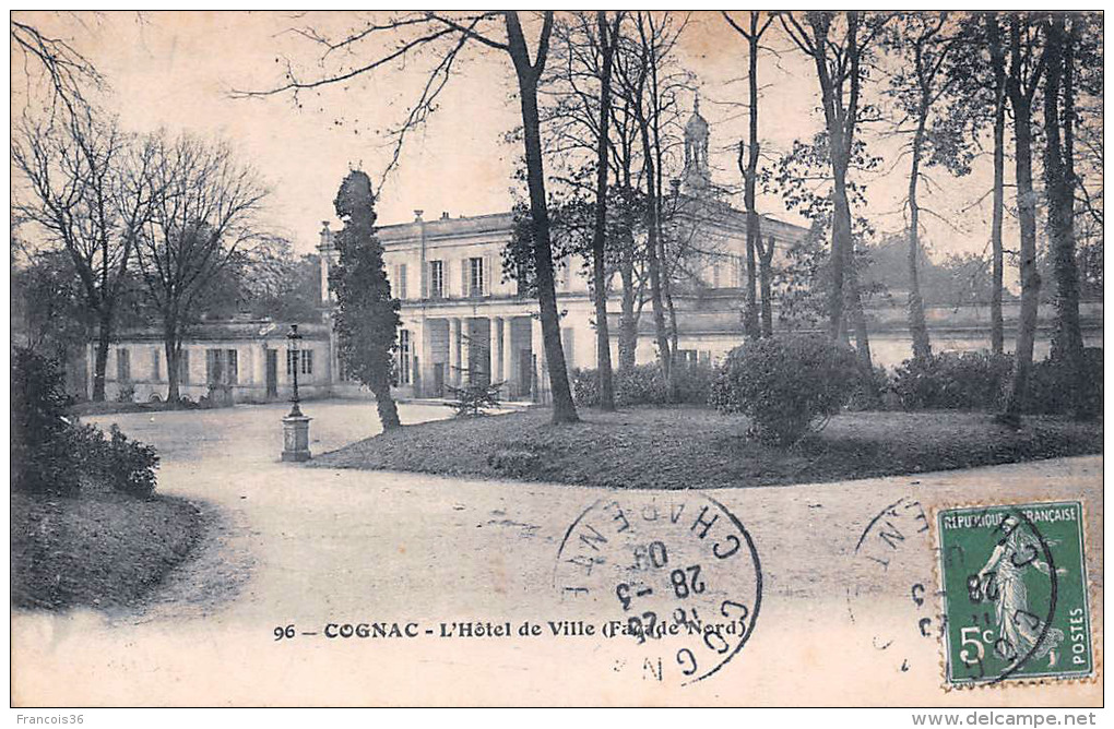 Lot de 47 CPA de COGNAC - 100% scannées - Cartes postales anciennes en très bon état général