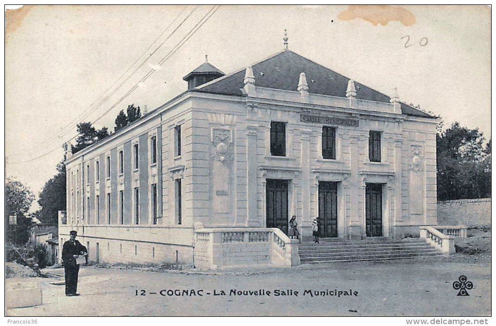 Lot de 47 CPA de COGNAC - 100% scannées - Cartes postales anciennes en très bon état général