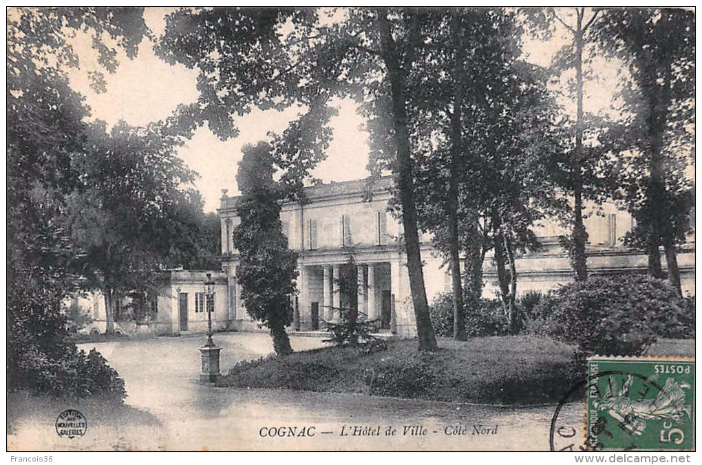 Lot de 47 CPA de COGNAC - 100% scannées - Cartes postales anciennes en très bon état général