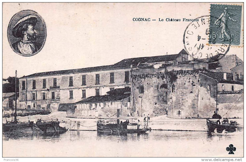 Lot de 47 CPA de COGNAC - 100% scannées - Cartes postales anciennes en très bon état général