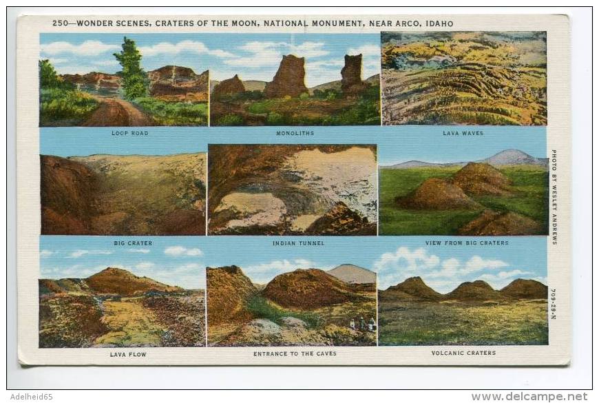 OE1/ Wonder Scenes Craters Of The Moon National ,monument Near Arco Idaho - Autres & Non Classés