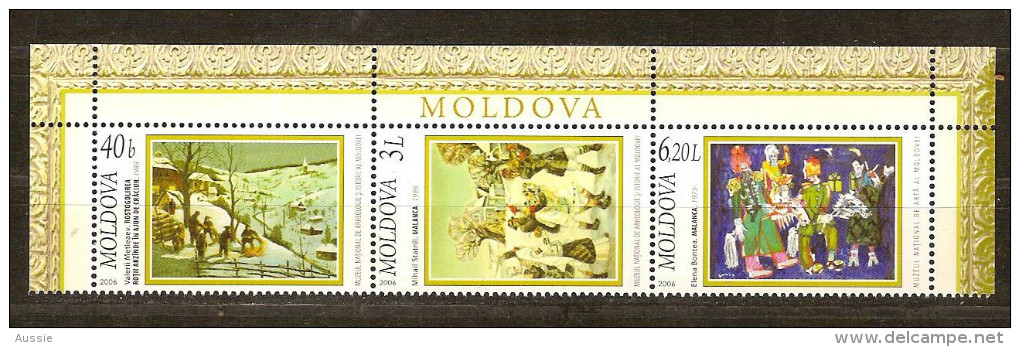 Moldavie Moldova 2006 Yvertn° 494-96 *** MNH Cote 12 Euro Noel Kerstmis Christmas - Moldavie