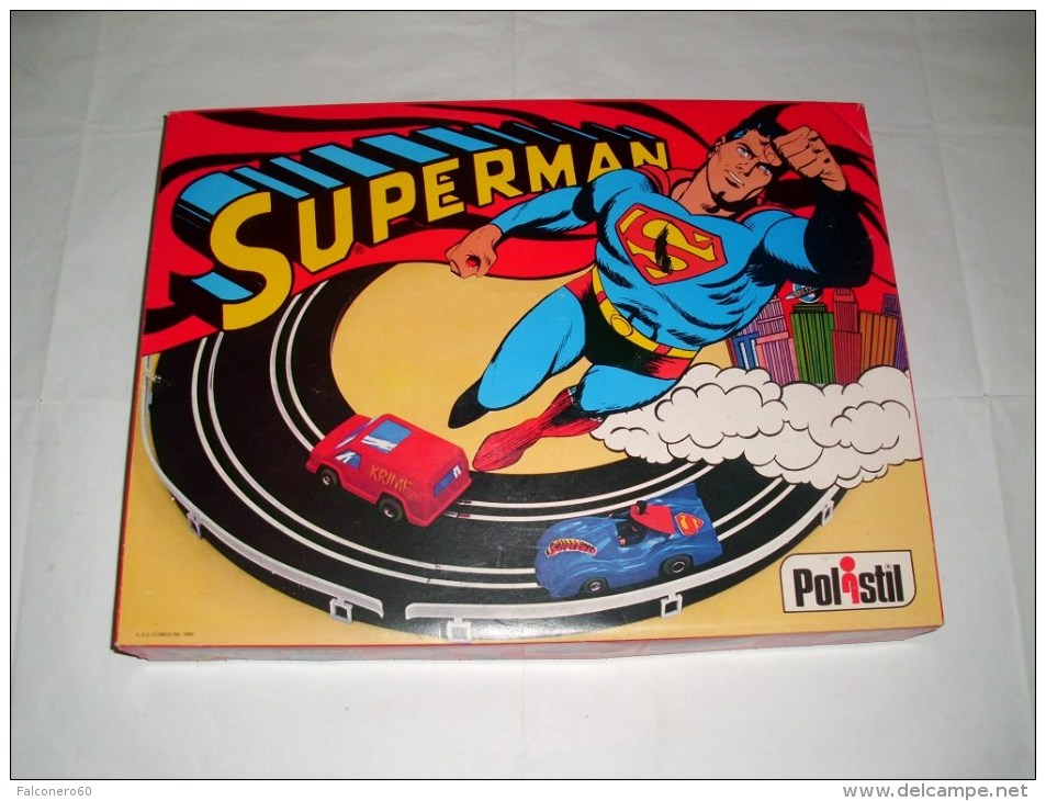 Polistil 1:43  /  SUPERMAN - Circuiti Automobilistici