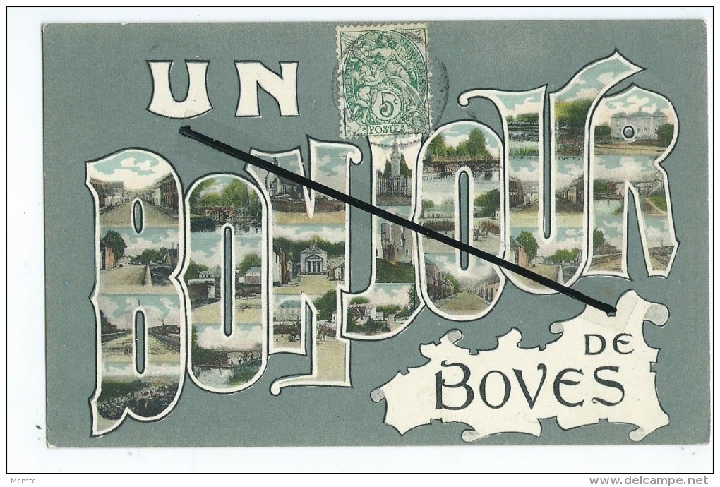 CPA - Un Bonjour De Boves - Boves